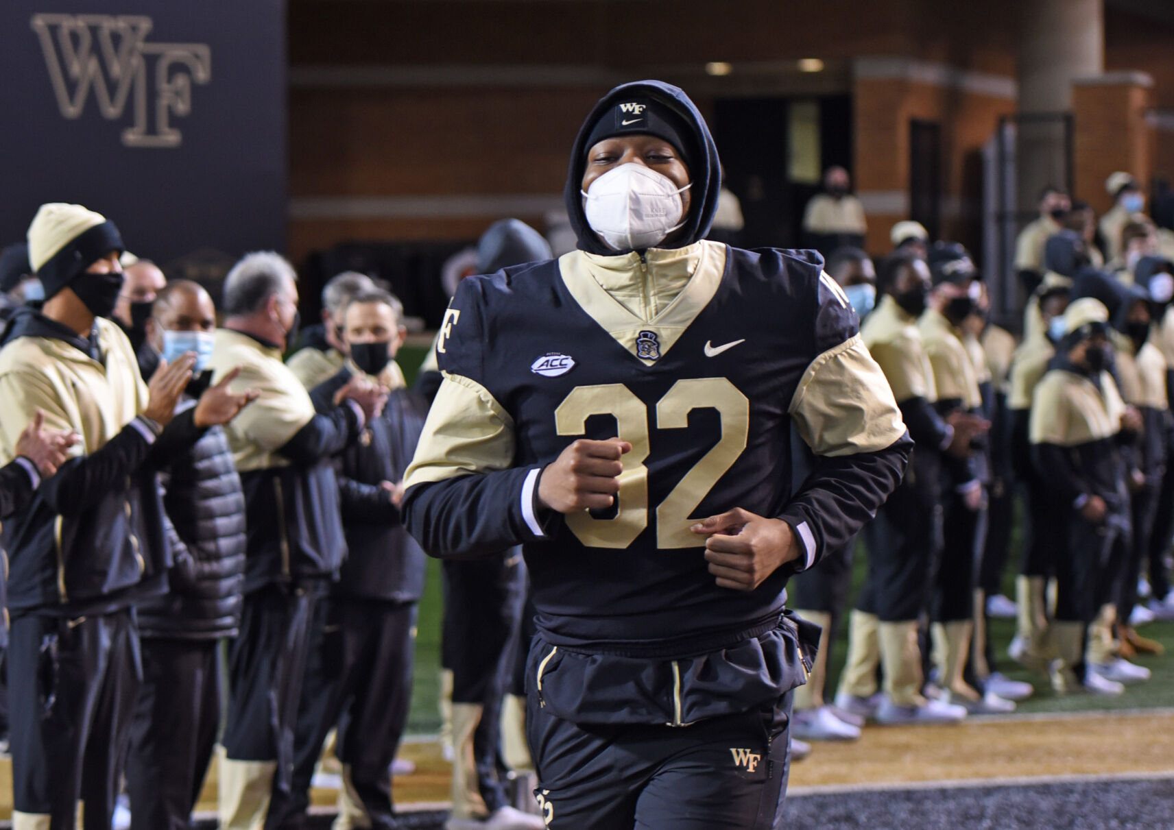 Wake Forest football senior night